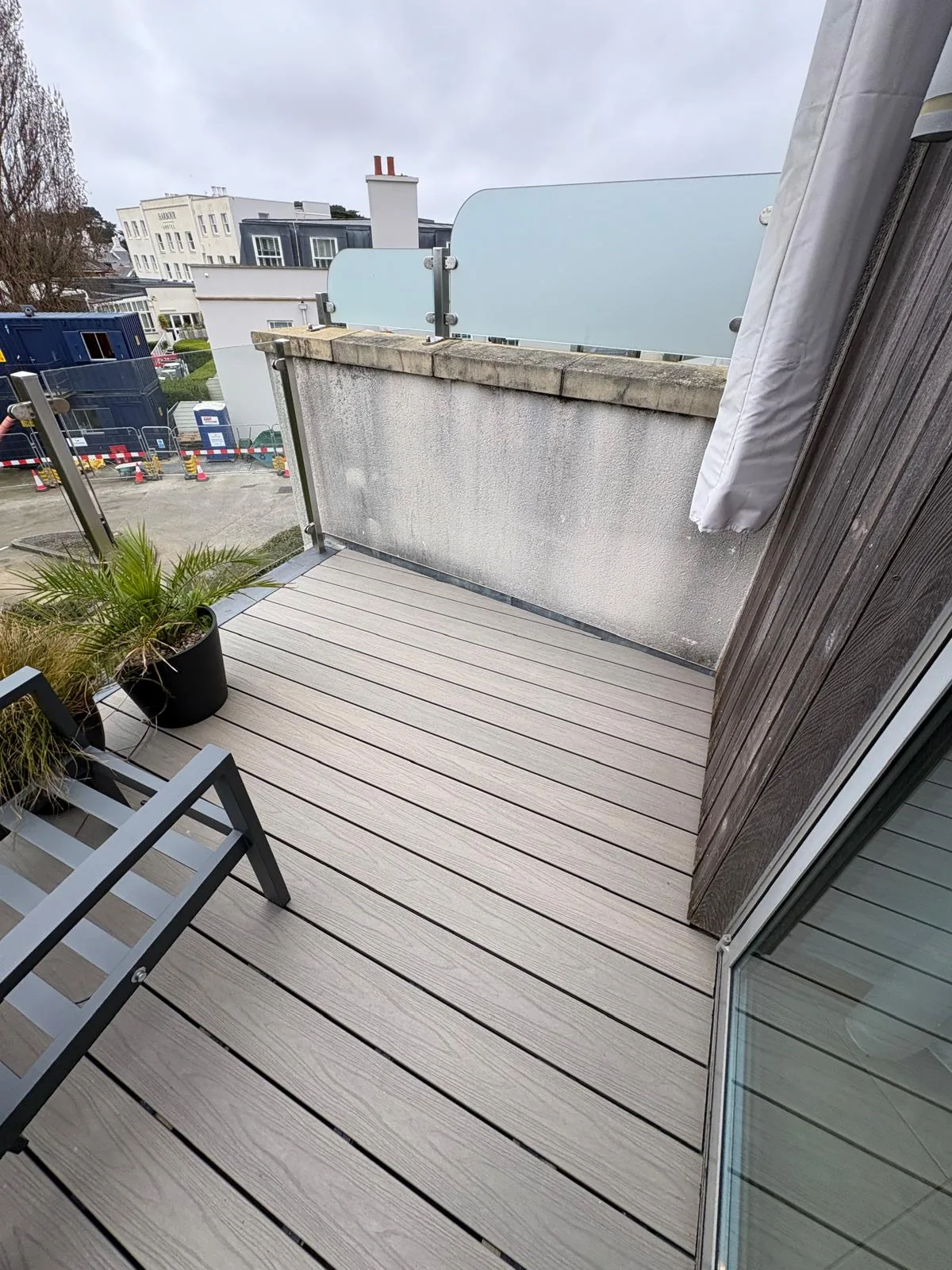Timber exterior cladding on a local home